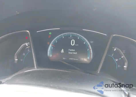 2018 Honda Civic Ex-L from USA, damaged, VIN JHMFC1F74JX021341